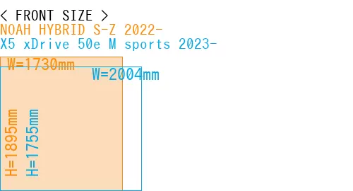 #NOAH HYBRID S-Z 2022- + X5 xDrive 50e M sports 2023-